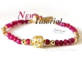 NEW TUTORIAL Knotted bracelet pdf pattern