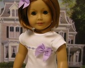 Easter Plaid - skirt set for American Girl doll