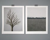 set of two archival 8x10 prints // trees // from my original tree and landscape paintings // by natasha newton