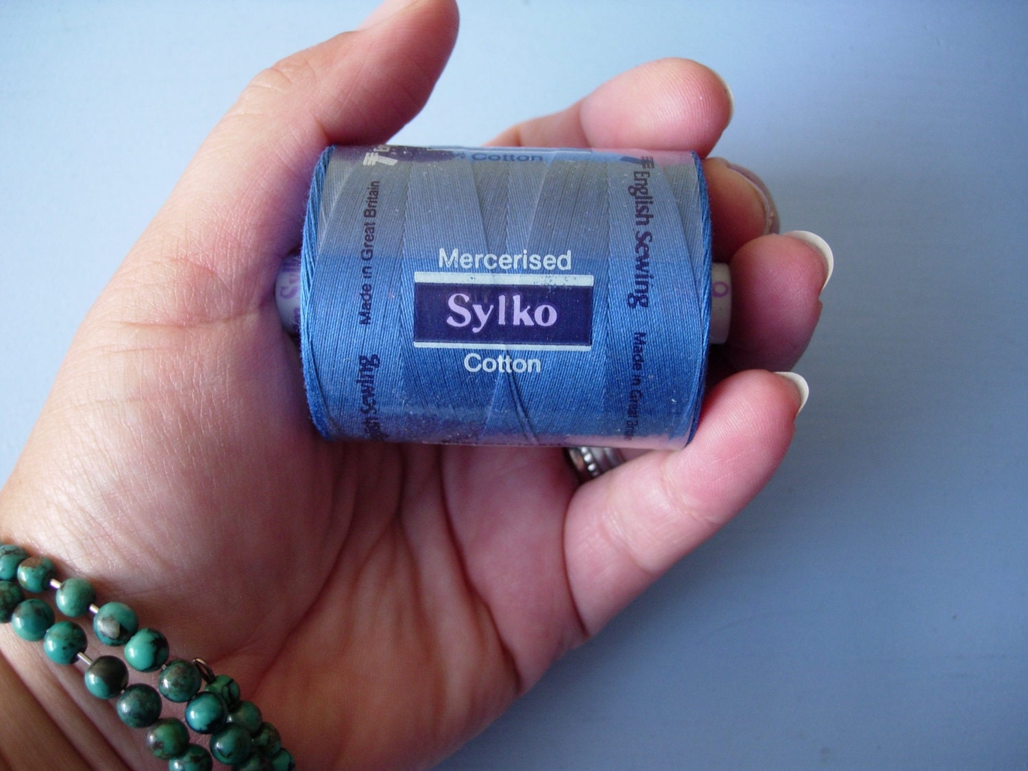 selection of vintage Sylko sewing cottons - free postage