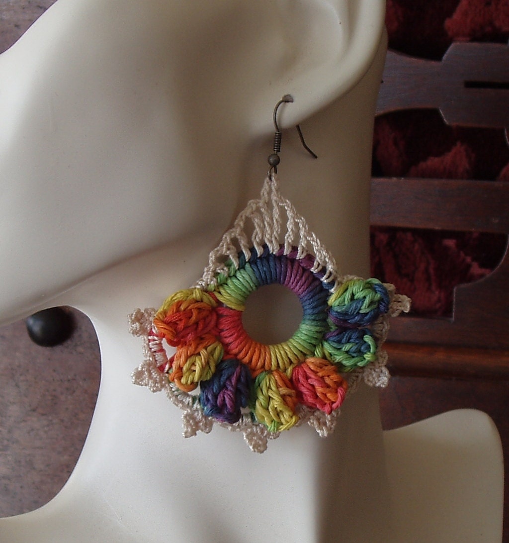 Hemp earrings