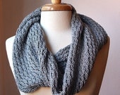 Infinity Scarf Knitting Pattern - Snood Loop - Bridget Cowl Knitting Pattern - PDF Tutorial