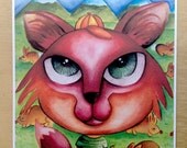 Stealing Foxy - 11.7 x 8.3 Art Print