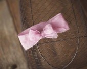 Photographers prop, Hand Felted Pale Pink Color Merino  Head Wrap- Head Band
