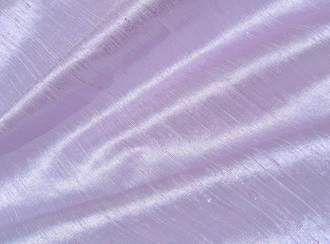Lilac Iridescent Dupioni Silk Fabric 13 x 18