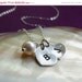 ON SALE Two Hearts Necklace, Two initials necklace, personalized necklace, couples initials, Sisters, husband wife, best friends, mothers n