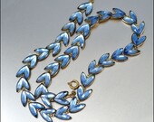 Art Deco Necklace Czech Glass Vauxhall Chevron Vintage 1920s Art Deco Jewelry Wedding Jewelry