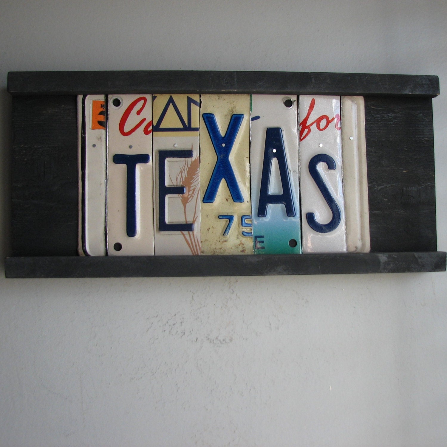 SALE - TEXAS license tag sign No. 11
