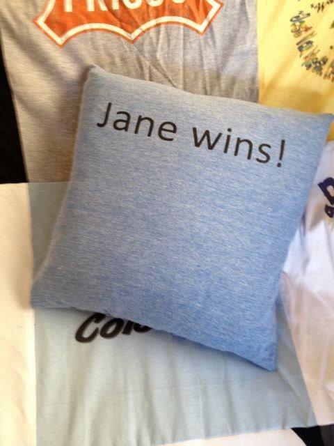 Tshirt Pillow Custom Memory Pillow