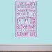 ENJOY LIFE - fun vinyl wall decal