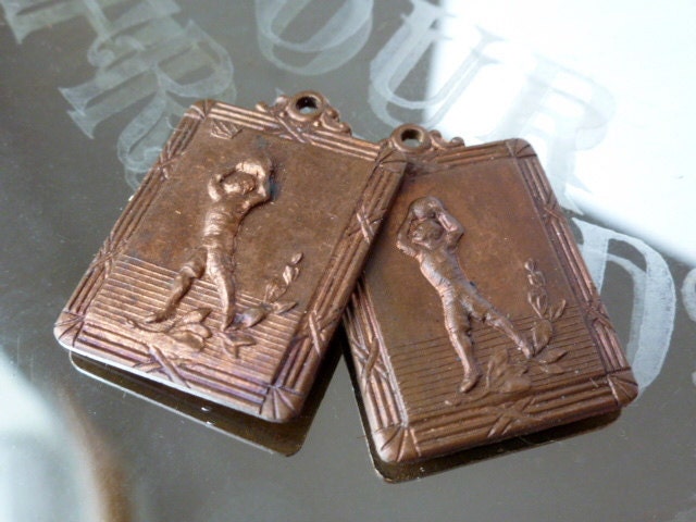 Antique Basketball Medals