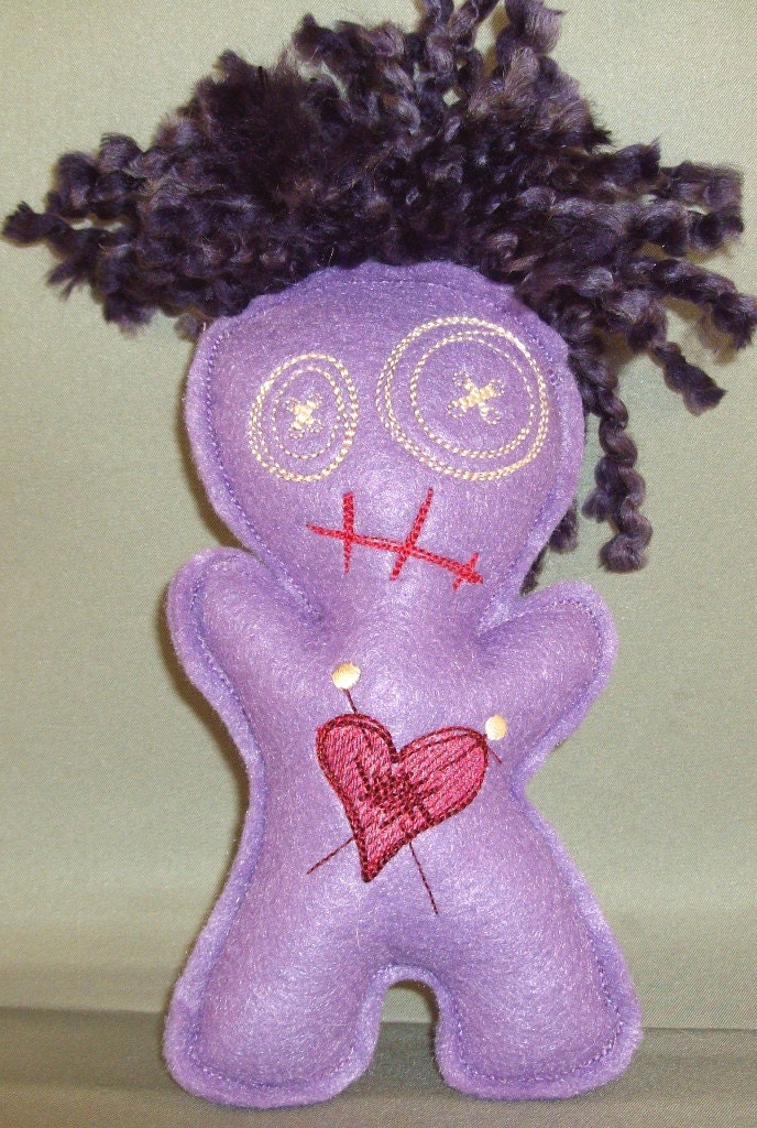 LOA or Voodoo Doll - THE EX - Purple