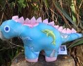 Stuffed dinosaur toy