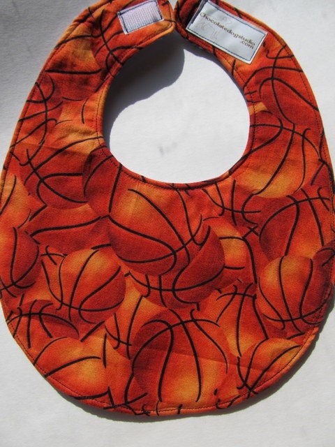Baby Bib, Basketball bib, Baby boy bib, Sport bib