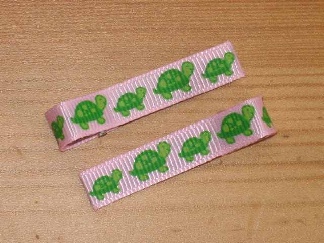 Turtle Hair Clippies...Everyday Collection