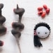 Romantic Art Doll Brooch