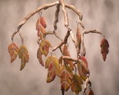 Mosaic Tile Leaf Mobile