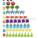 Kids Wall Art -numbers chart
