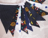 PIRATE Banner Bunting ideal for a Boy's Birthday Party or Room Decor or Photo prop Ready to ship Il_170x135
