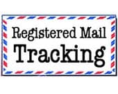 REGISTERED POST - Shipping Upgrade - Add On Service - Tracking Number