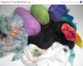 INVENTORY SELL DOWN Tropical Brights, Make Your Own Art Yarn Kit, Alpaca, Cormo and More