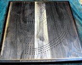 40% OFF. Apply the coupon MOTHERSDAY2013 at etsy.com checkout.. Artisan Cribbage Board : Robin Hood