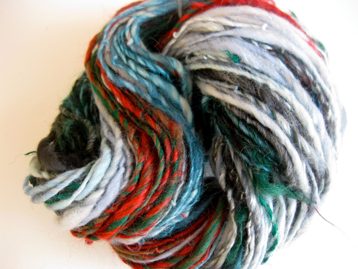 handspun yarn, Lake Louise