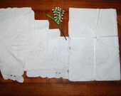 Vintage Tablecloth Madeira with Eight Napkins