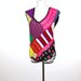 Vintage Sweater Vest Patchwork Crochet