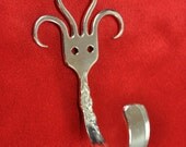 I Love Forking Silver Fork Hook