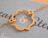Quatrefoil Necklace - Small - 14k Gold Filled, Rose Gold Filled or Sterling Silver