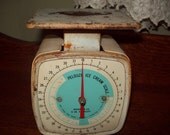 Vintage Pelouze Ice Cream 2 Pound Scale