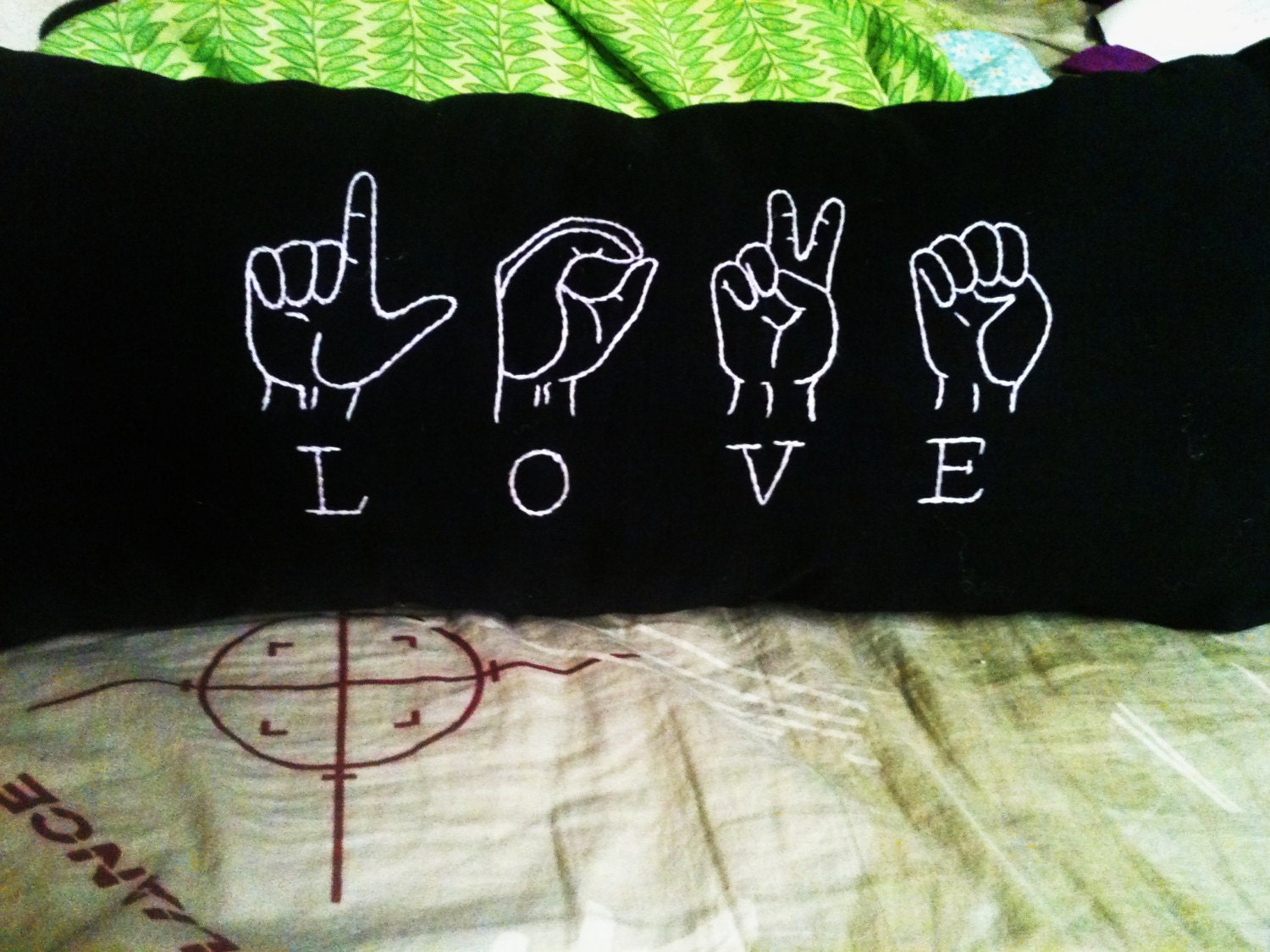 LOVE "ASL" Pillow