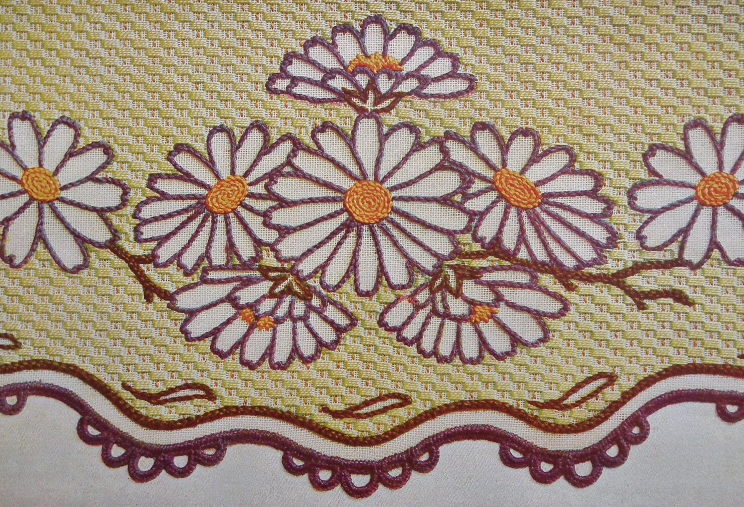 Vintage Embroidery Book 1920s - Colbert Embroideries - antique French sewing book 20s DMC Library