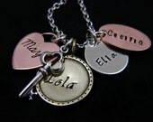 Hand Stamped Necklace - Personalized Jewelry - Fall Personalized Jewelry - Trinkets - Hand Stamped Jewelry