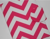 Kindle Fire HD 7" Cover Nook Tablet Cover eReader Cover - Pink Chevron eReader Cover