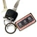 Mother's Day Mom Personalized Glass Chemistry Keychain - Variety of Colors