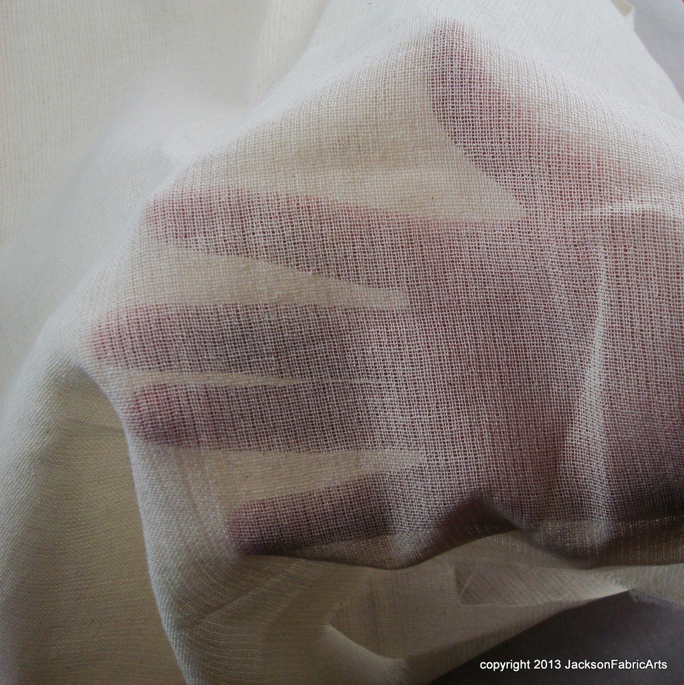 Certified Organic Cotton Gauze Natural Extra Wide