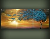 art original painting art abstract art original abstract painting art original abstract painting tree painting acrylic painting 20 x 48