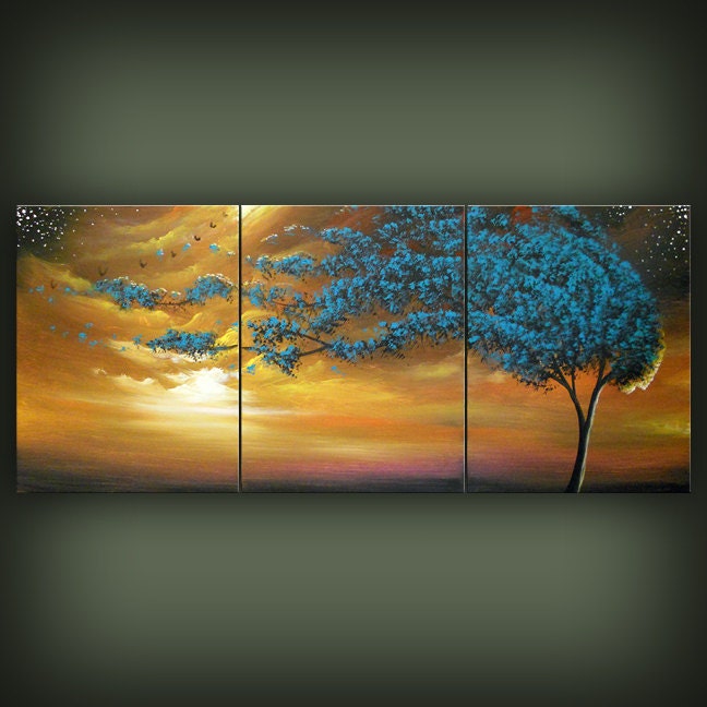 art original painting art abstract art original abstract painting art original abstract painting tree painting acrylic painting 20 x 48
