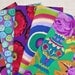 Kaffe Fassett Medley - 5 Fat Quarters Bundle (No.78) - Designer Quilt Fabric