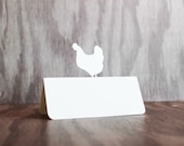 Wedding Place Cards Chicken Set of 50 Meal Choice