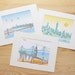 San Francisco Golden Gate Bridge Art Print 11"x14" - California, Wall Art, Home Decor, Nursery, balloon, Sailing, Yacht