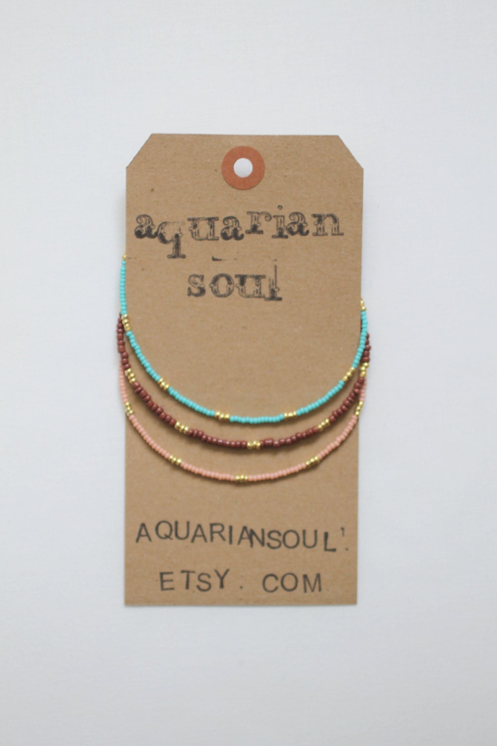 Southwestern Sunrise Anklet Trio