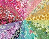 20 Gorgeous Rainbow Fat Quarters from Liberty of London