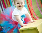 Dr. Seuss Cat in the Hat First 1st Birthday Infant Tutu Outfit - 12 months