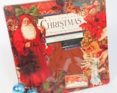 Vintage Victorian Christmas Rubber Stamps Unmounted Cynthia Hart Set Santa Angel Craft Supplies PeachyChicBoutique on Etsy