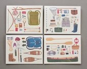 What To Pack Card (Box Set of 8)