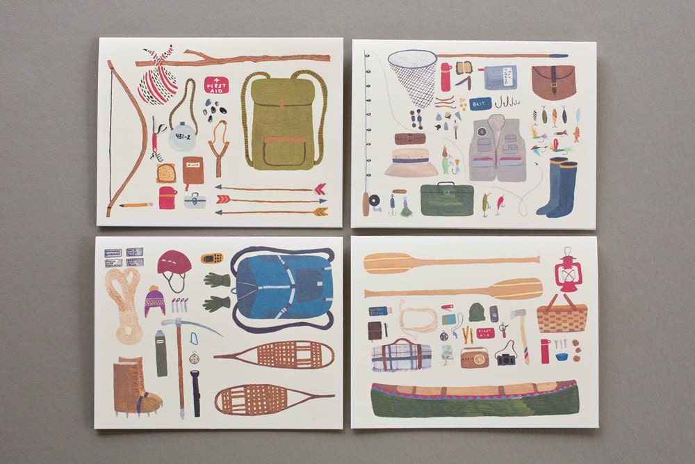 What To Pack Card (Box Set of 8)