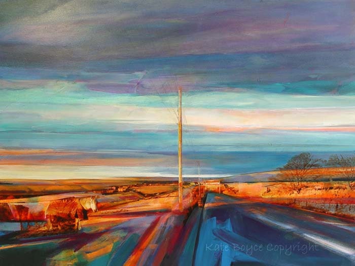 SALE ITEM - Afternoon Sunlight, Ackroyd Lane. ( Limited Edition Print Size 2 )